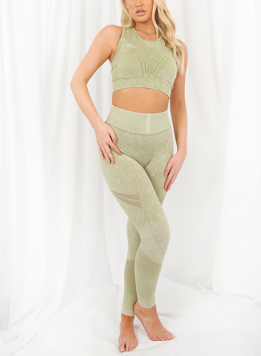Acid Wash Gym Set