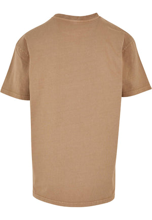 Acid washed oversized tee