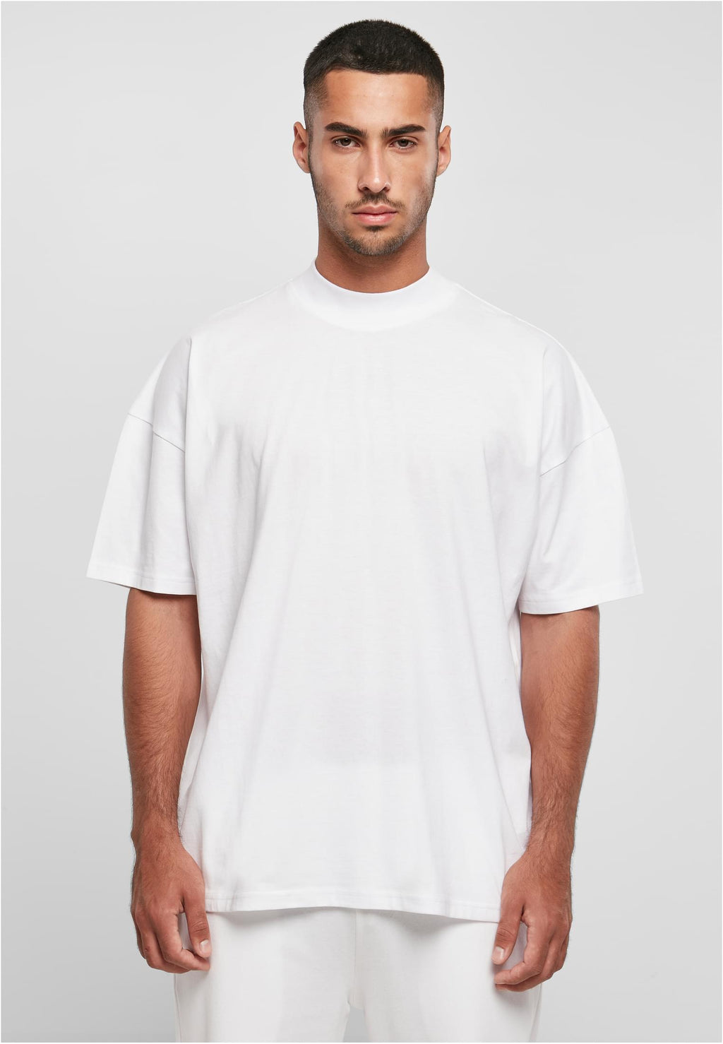 Oversized Mock Neck Tee