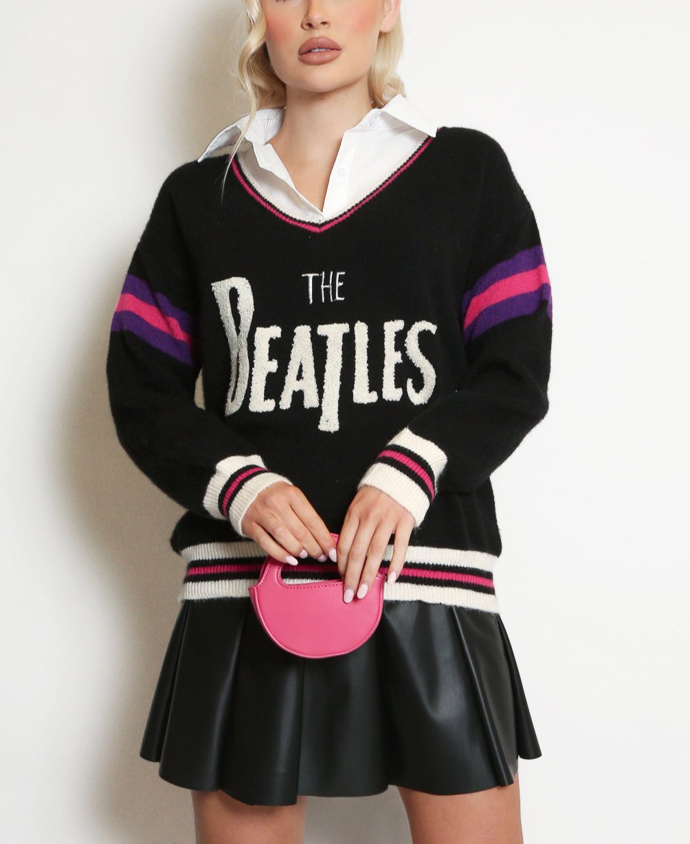 The Beatles Collared Jumper