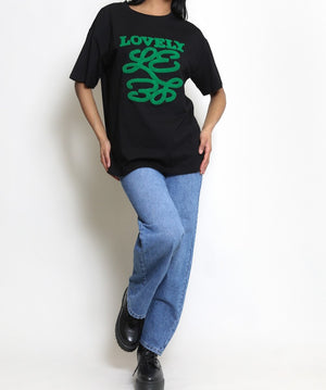 Lovely Slogan Print T-Shirt