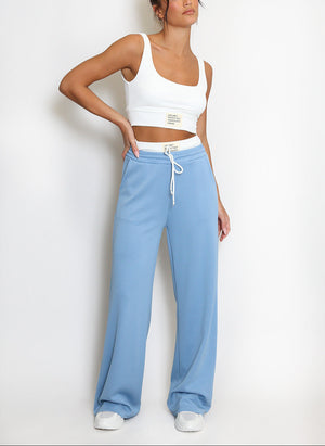 Contrast Bralet and Trouser Set