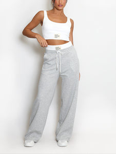 Contrast Bralet and Trouser Set