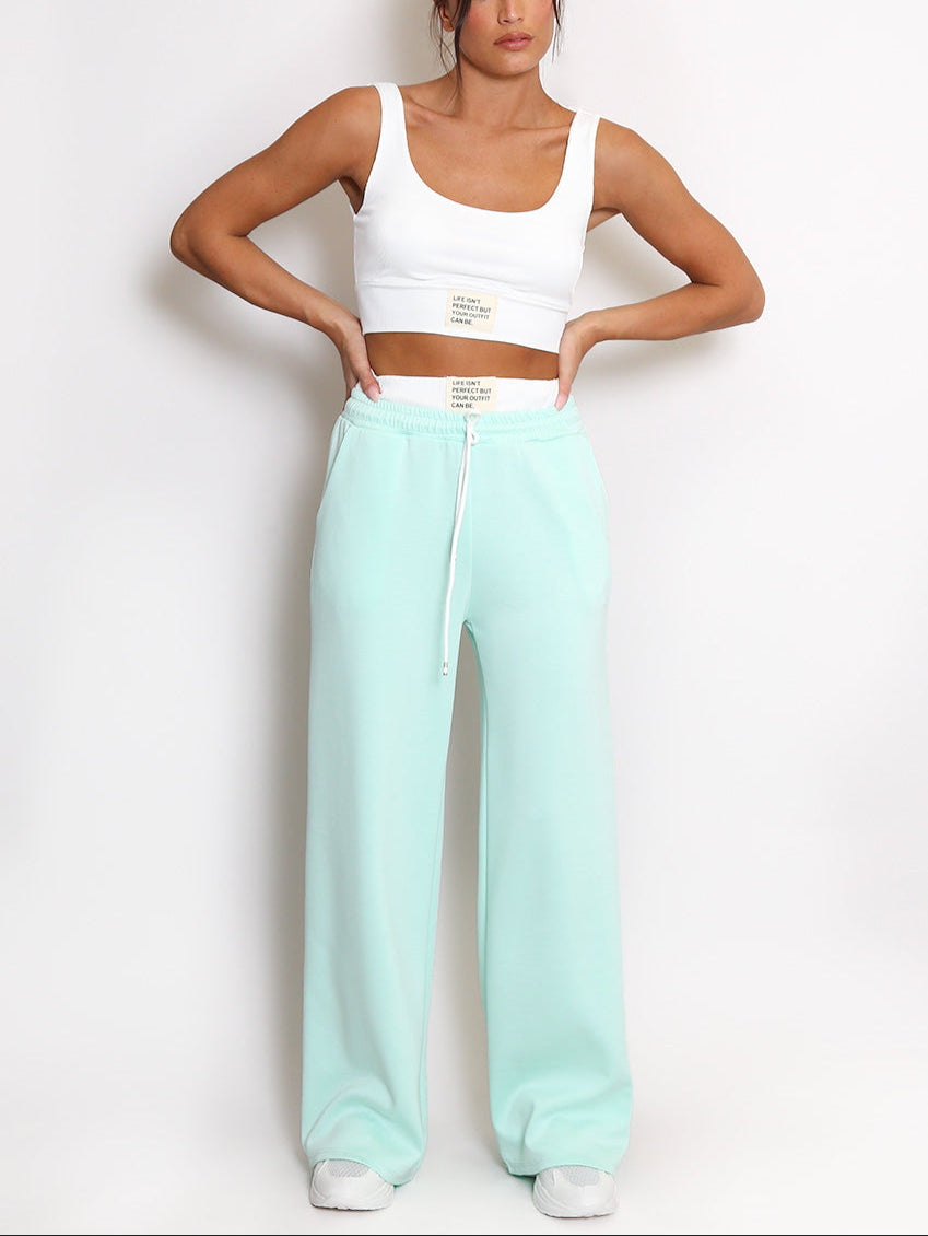 Contrast Bralet and Trouser Set