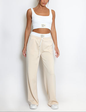 Contrast Bralet and Trouser Set