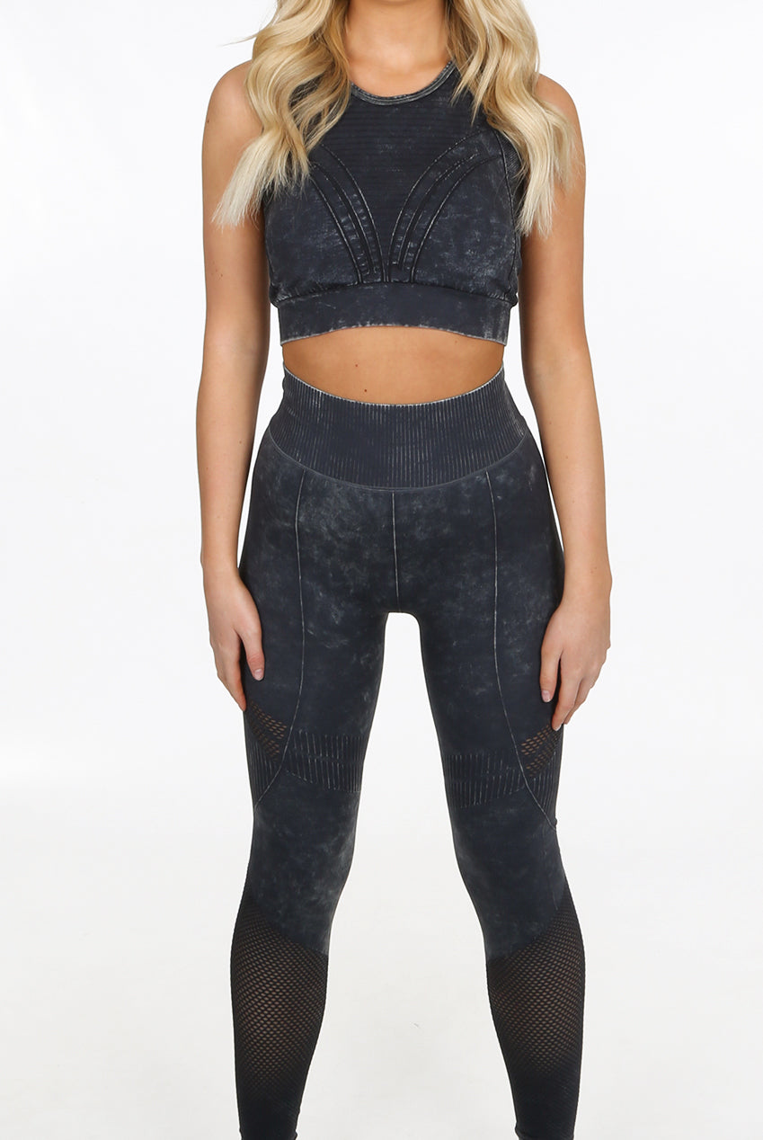 Acid Wash Gym Set