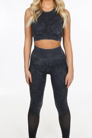 Acid Wash Gym Set