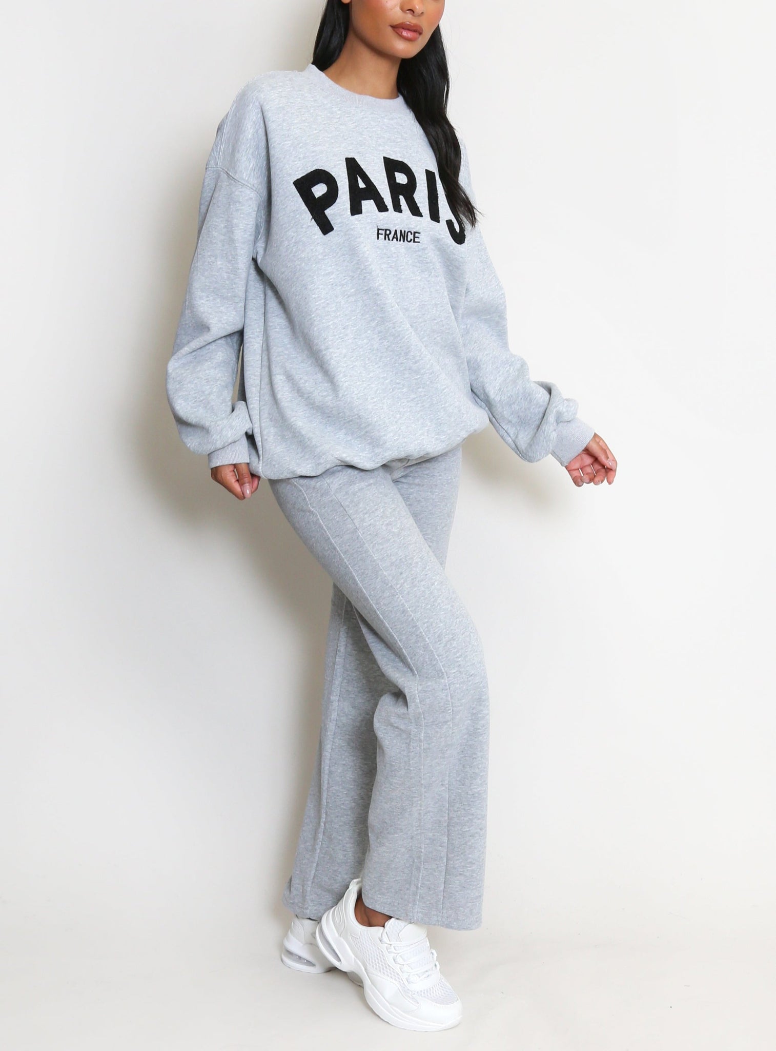 PARIS Embossed Sweatshirt