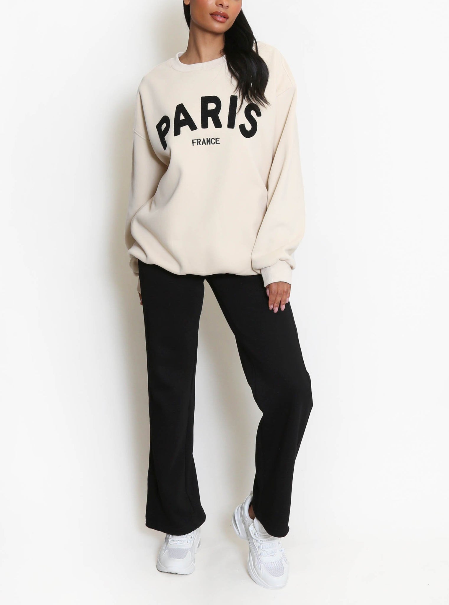 PARIS Embossed Sweatshirt