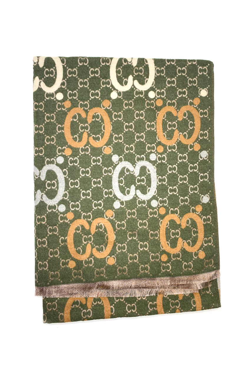 CC Monogram Scarf