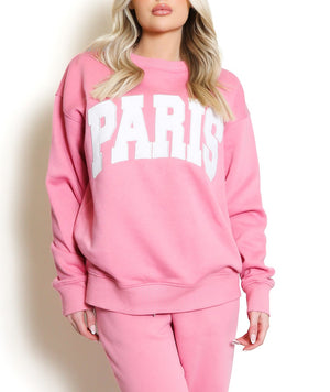 Paris Sweatshirt And Jogger Set