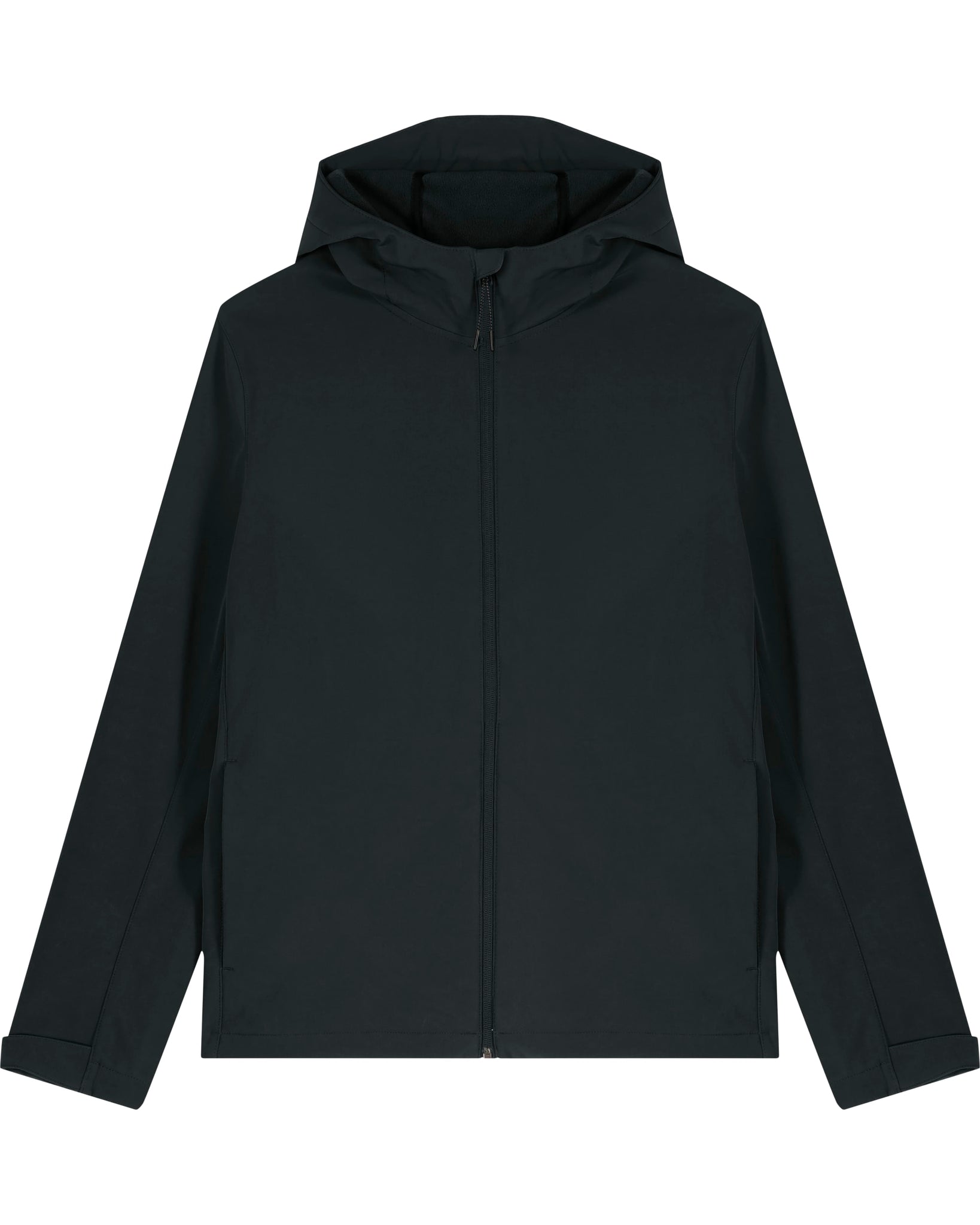 MENS HOODED SOFTSHELL JACKET