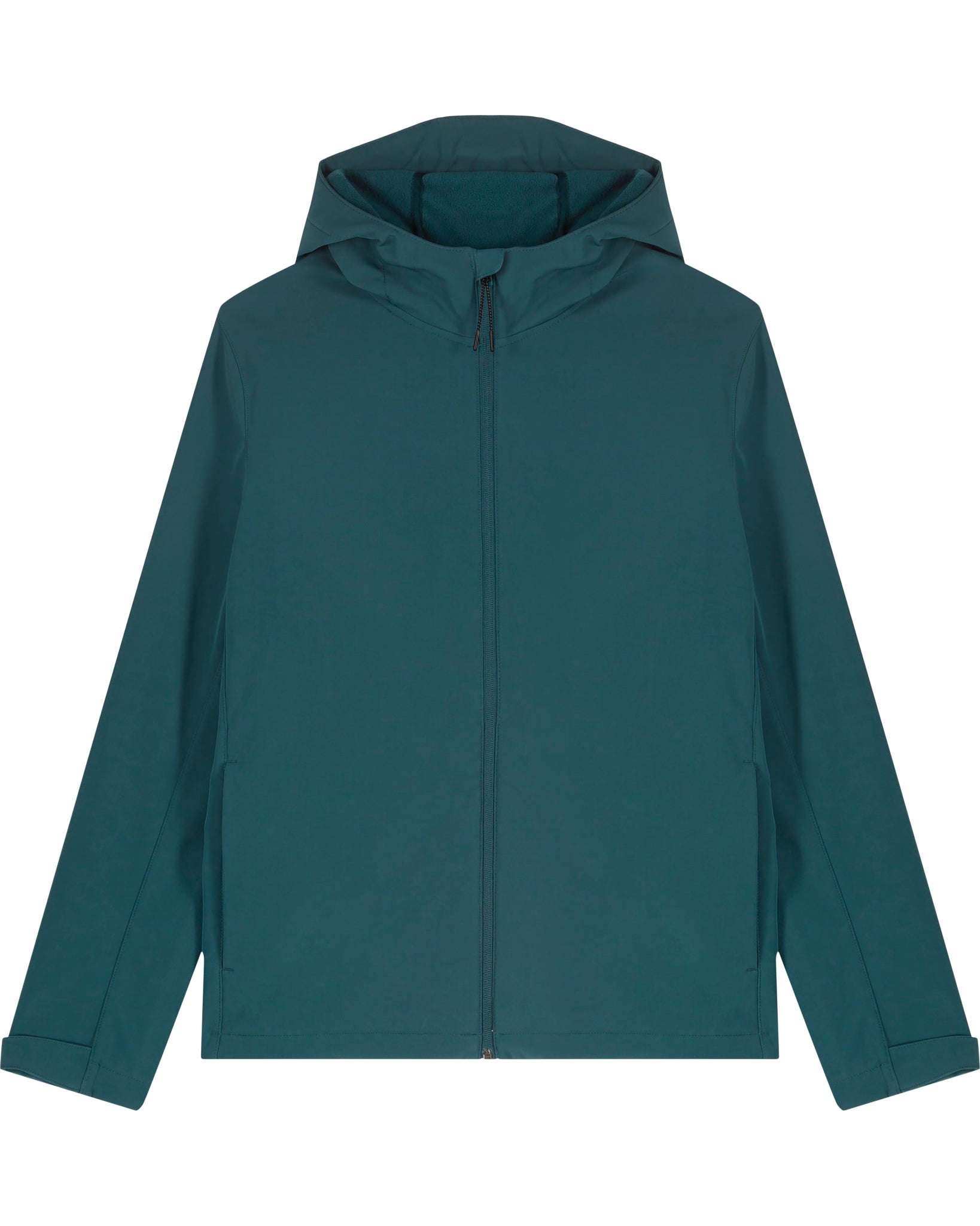 MENS HOODED SOFTSHELL JACKET