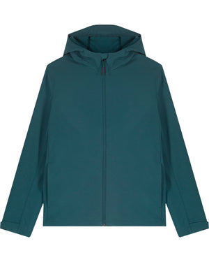 MENS HOODED SOFTSHELL JACKET