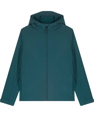 MENS HOODED SOFTSHELL JACKET