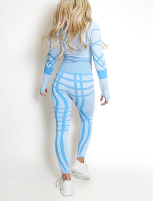 Printed Three Piece Gym set