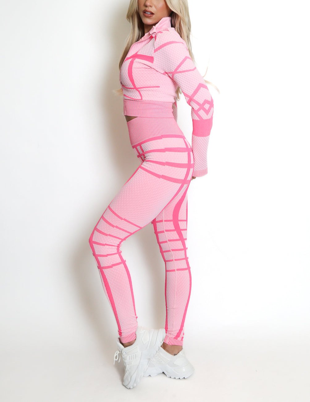 Printed Three Piece Gym set