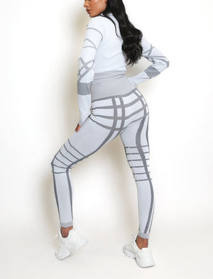 Printed Three Piece Gym set