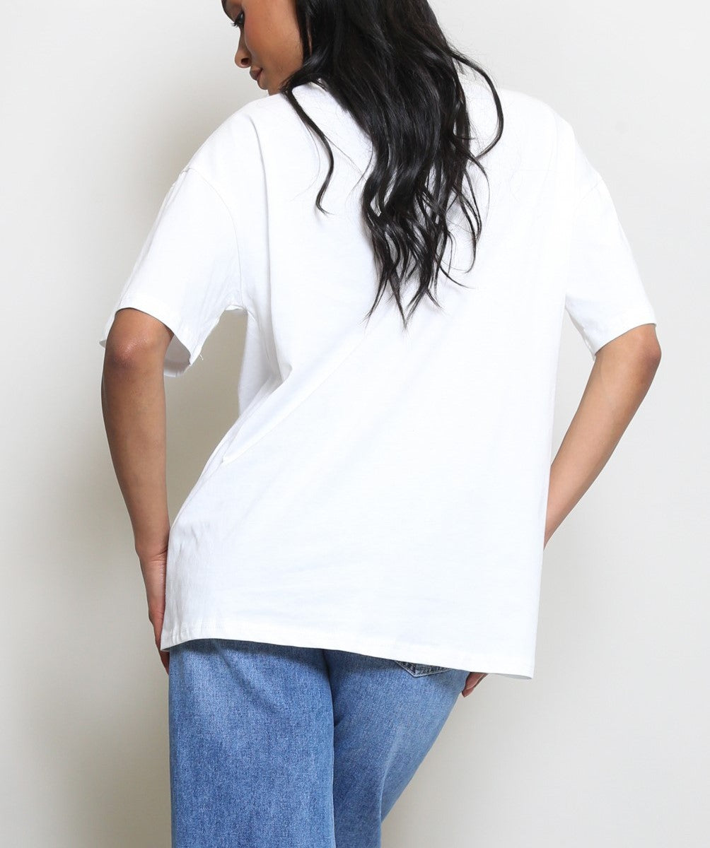 Lovely Slogan Print T-Shirt
