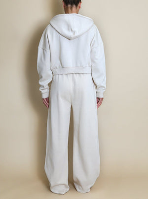 Iconic Hooded And Wide Leg Jogger Set