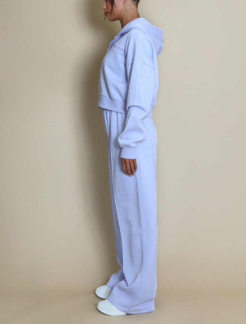 Iconic Hooded And Wide Leg Jogger Set