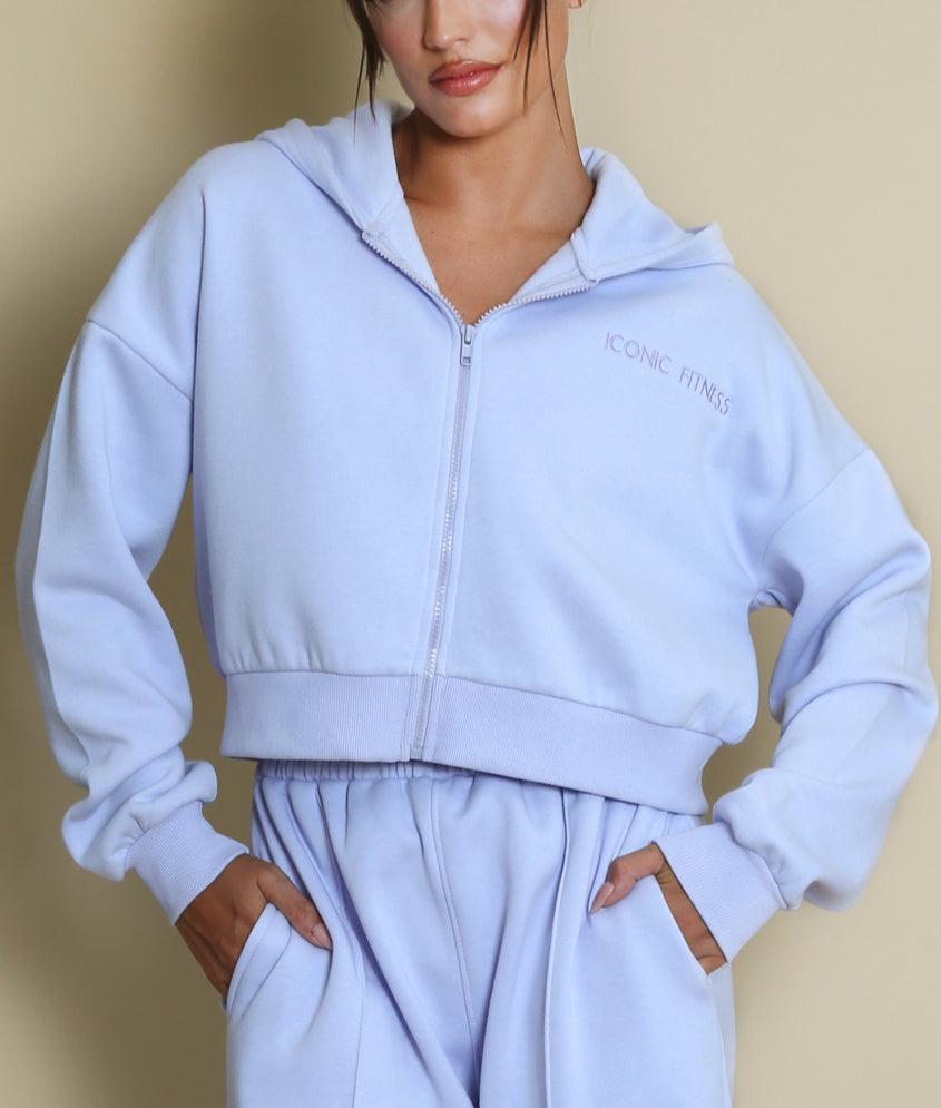 Iconic Hooded And Wide Leg Jogger Set