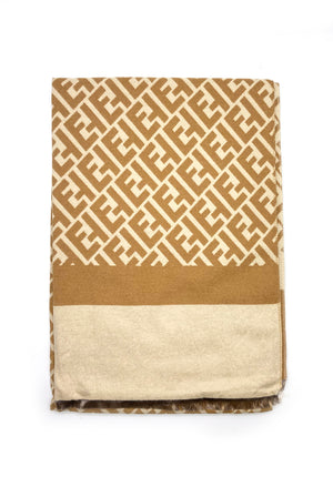 Letter Print Scarf