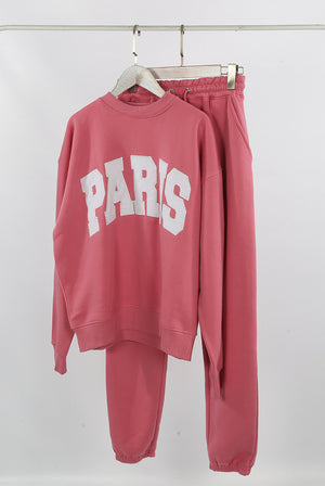 Paris Sweatshirt And Jogger Set