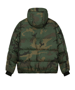Puffer Camouflage Oversize Jacket