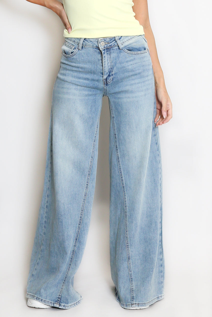 Flare Wide Leg Jeans