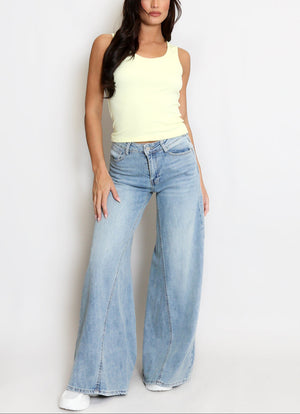 Flare Wide Leg Jeans