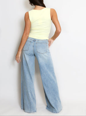 Flare Wide Leg Jeans