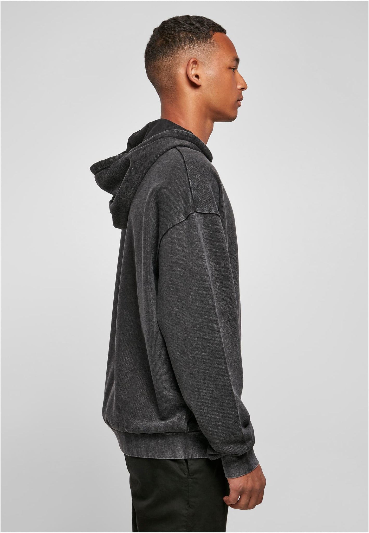Acid washed oversize hoodie