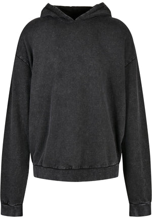 Acid washed oversize hoodie