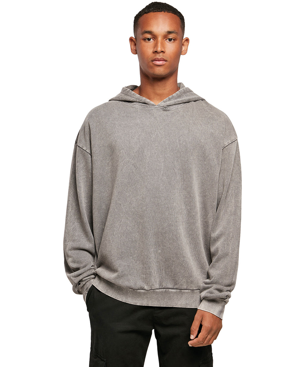 Acid washed oversize hoodie