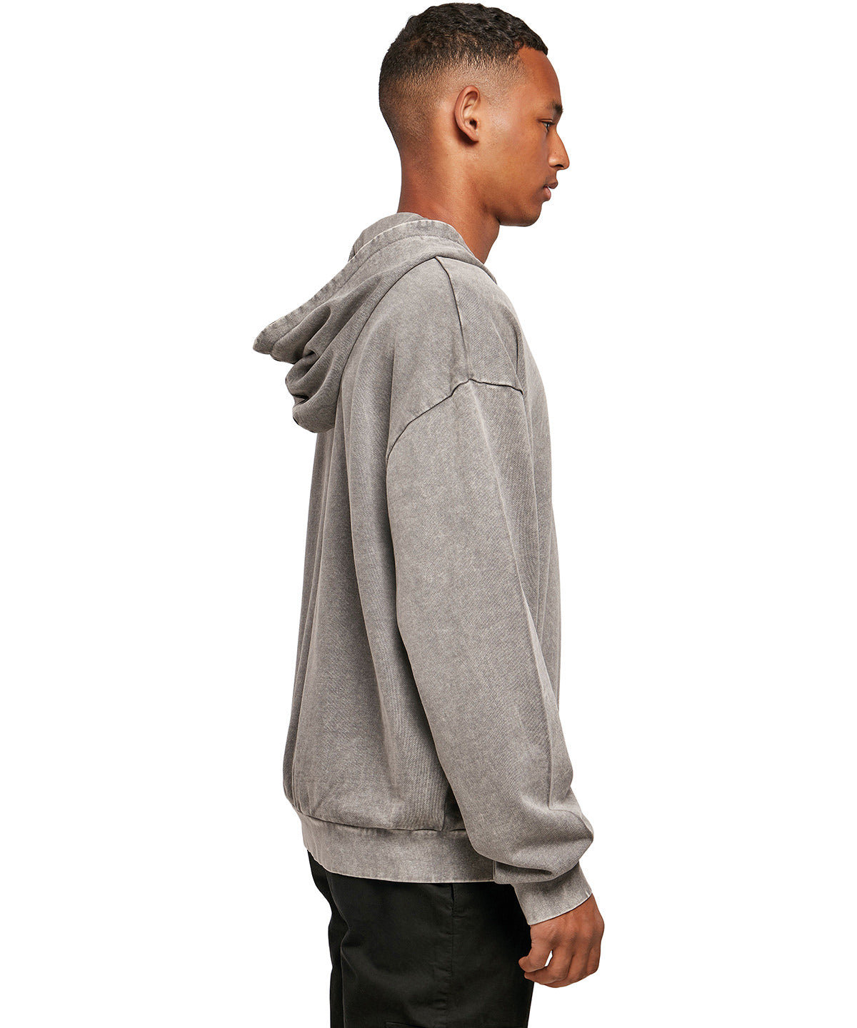 Acid washed oversize hoodie